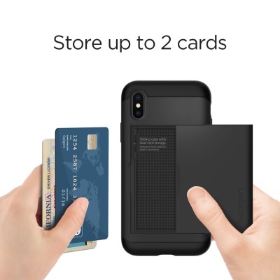 قاب اسپیگن مدل Slim Armor CS مناسب برای گوشی موبایل آیفون X / XS
