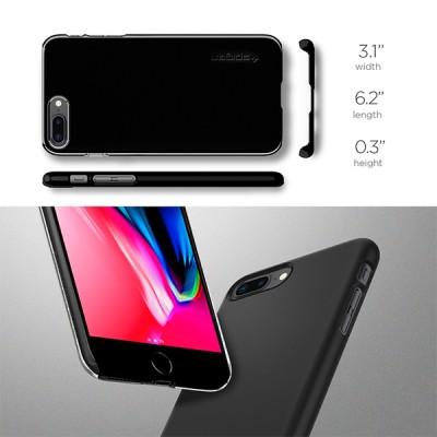 قاب اسپیگن مدل Thin Fit مناسب آیفون 8 پلاس iPhone 8 Plus
