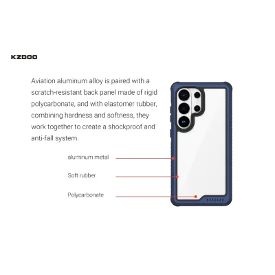 قاب اس 26 اولترا سامسونگ کی زد دوو KZDOO Ares Sport S26 Ultra