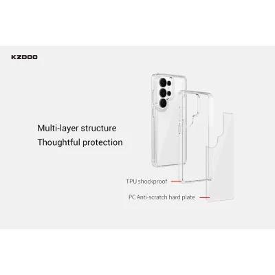 قاب اس 26 اولترا سامسونگ شفاف کی زد دوو KZDOO GUARDIAN S26 Ultra
