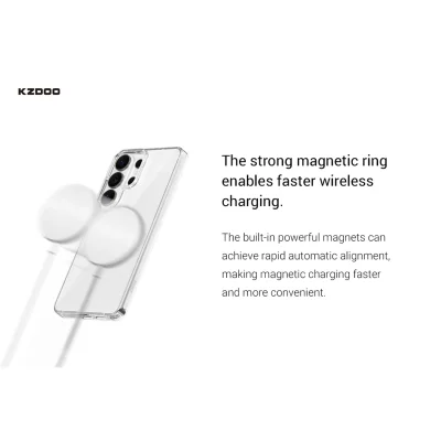 قاب اس 26 اولترا سامسونگ مگ سیف شفاف کی زد دوو KZDOO ICEGUARD S26 Ultra