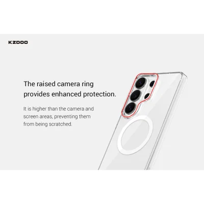 قاب اس 26 اولترا سامسونگ مگ سیف شفاف کی زد دوو KZDOO ICEGUARD S26 Ultra
