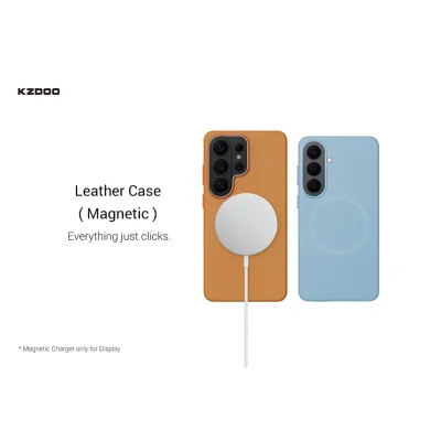 قاب اس 26 اولترا سامسونگ چرمی مگ سیف کی زد دوو KZDOO MAG Noble S26 Ultra