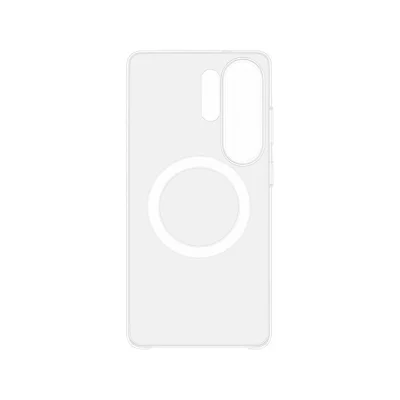 کاور اس 26 اولترا شفاف مگ سیف طرح سامسونگ Clear Magnet Case S26 Ultra