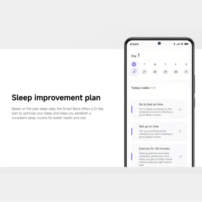 مچ بند هوشمند شیائومی می بند مدل Mi Band 10 - گلوبال