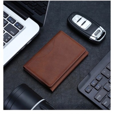 جاکارتی ( والت ) چرمی مگ سیف 6 کارت با قابلیت استند و پایه موبایل