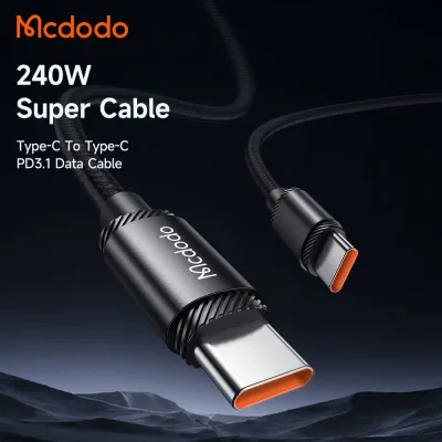 کابل شارژ تایپ سی 240 وات مک دودو Mcdodo PD CA-3681 طول 2 متر