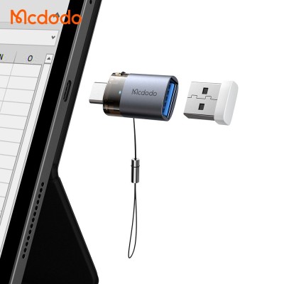 تبدیل اوتی‌جی یو اس بی به تایپ سی مک دودو مدل Mcdodo USB-A 3.0 To USB-C OTG OT-740