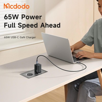 شارژر 65 وات سوپر فست شارژ مک دودو Mcdodo Power Storm 65W CH-048