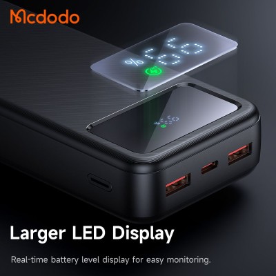 پاوربانک مک دودو 22.5 وات مدل Mcdodo MC-424 ظرفیت 30000 میلی آمپر