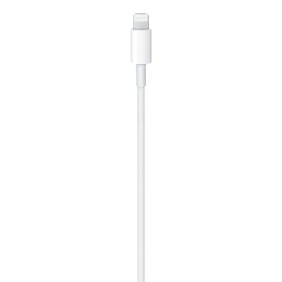 کابل شارژ آیفون تایپ سی به لایتنینگ اصلی اپل طول 1 متر USB-C to Lightning بدون جعبه