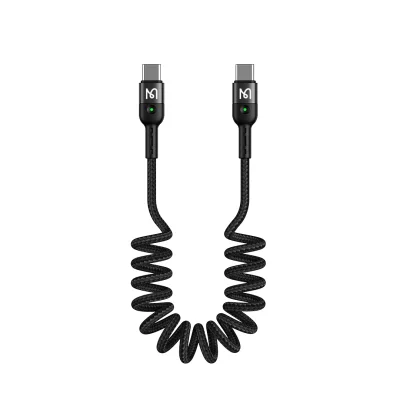 کابل شارژ تایپ سی فنری 60 وات مک دودو Mcdodo PD CA-7860 طول 1.8 متر