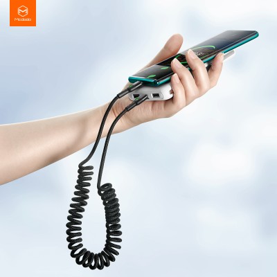 کابل شارژ تایپ سی فنری 60 وات مک دودو Mcdodo PD CA-7860 طول 1.8 متر