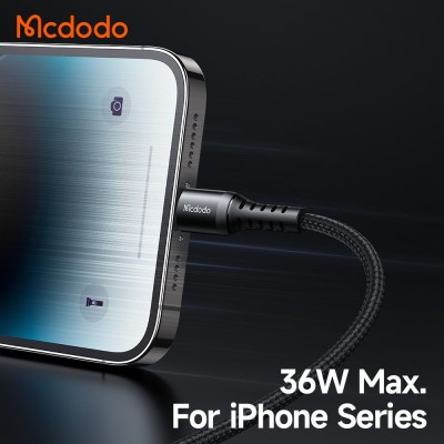کابل شارژ آیفون تایپ سی به لایتنینگ 36 وات مک دودو مدل Mcdodo CA-5631 طول 1 متر