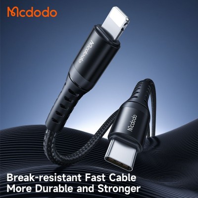 کابل شارژ آیفون تایپ سی به لایتنینگ 36 وات مک دودو مدل Mcdodo CA-5631 طول 1 متر