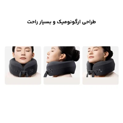 ماساژور گردن هوشمند شیائومی مدل Smart Neck Pillow Massager MJJZAMY01YMYY حرارتی