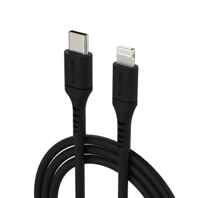 کابل شارژ آیفون تایپ سی به لایتنینگ هادرون مدل HTC-C-L01 طول 1 متر