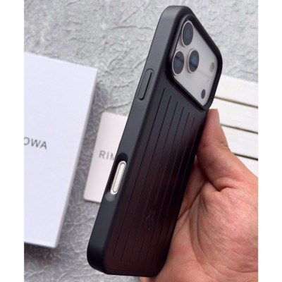 قاب آیفون 17 پرو مکس طرح ریمووا با پکیج و بالاترین کیفیت مدل RIMOWA iPhone 17 Pro Max