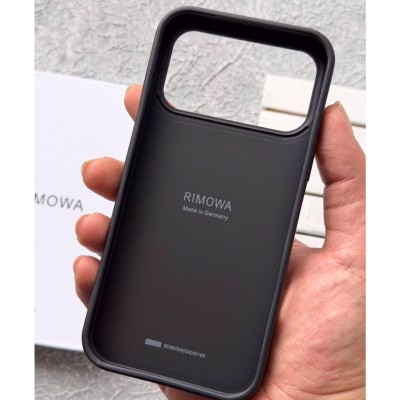قاب آیفون 17 پرو مکس طرح ریمووا با پکیج و بالاترین کیفیت مدل RIMOWA iPhone 17 Pro Max