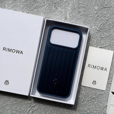 قاب آیفون 17 پرو مکس طرح ریمووا با پک و کیفیت اورجینال مدل RIMOWA iPhone 17 Pro Max