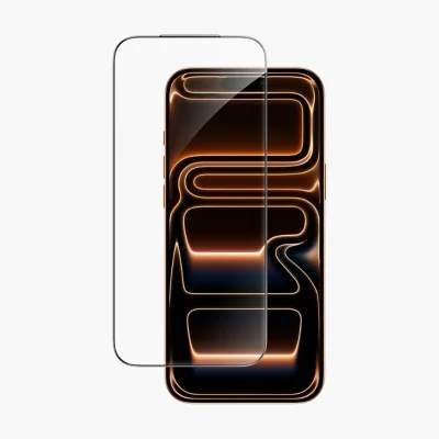 محافظ صفحه نمایش گلس آیفون 17 پرو کوزوم KUZOOM 9D HD iPhone 17 Pro