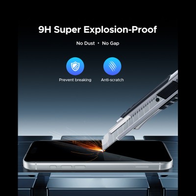 محافظ صفحه نمایش گلس آیفون 17 پرو پرایوسی کوزوم Privacy 26° iPhone 17 Pro