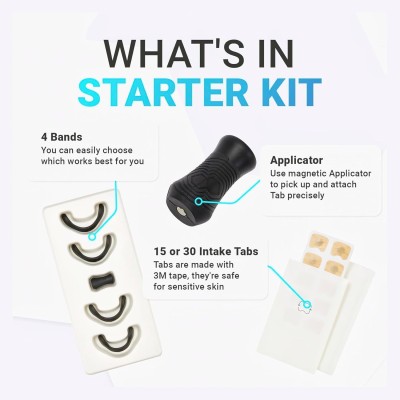 کیت گیره رفع خروپف مدل Starter شامل 4 عدد بازکننده بینی و 15 عدد نوار چسب