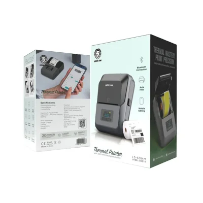 پرینتر حرارتی قابل حمل گرین لاین مدل Thermal Printer GNTHPRINTGY