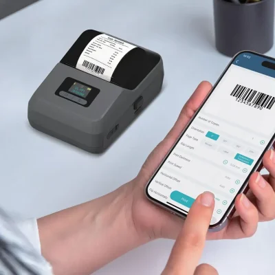 پرینتر حرارتی قابل حمل گرین لاین مدل Thermal Printer GNTHPRINTGY