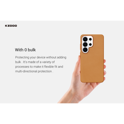 قاب اس 26 اولترا سامسونگ چرمی کی زد دوو KZDOO Noble S26 Ultra