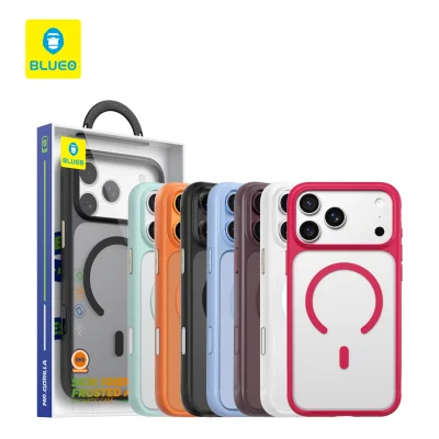 قاب مگ سیف بلوئو Skin Friendly Stain & Slip Resistant مناسب آیفون 18 پرو و 17 پرو iPhone 18 Pro/17Pro
