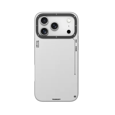 قاب مگ سیف چرمی یانگ کیت Simple Matte Leather مناسب آیفون 18 پرو و 17 پرو iPhone 18 Pro/17 Pro