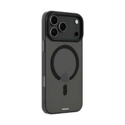 قاب مگ سیف شفاف یانگ کیت Crystal Shield مناسب آیفون 18 پرو مکس و 17 پرو مکس iPhone 18 Pro Max/17 Pro Max