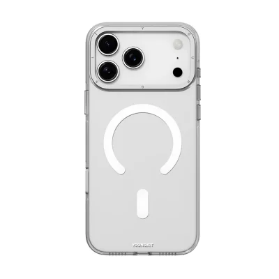 قاب مگ سیف شفاف یانگ کیت Crystal Shield مناسب آیفون 18 پرو مکس و 17 پرو مکس iPhone 18 Pro Max/17 Pro Max