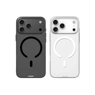 قاب مگ سیف شفاف یانگ کیت HD Magnetic مناسب آیفون 18 پرو مکس و 17 پرو مکس iPhone 18 Pro Max/17 Pro Max
