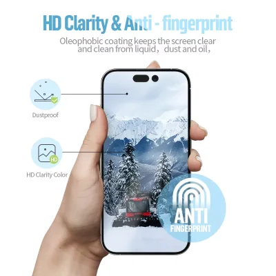محافظ صفحه نمایش گلس آیفون 18 پرو پرایوسی حریم شخصی بلوئو Privacy Anti-Peep iPhone 18 Pro