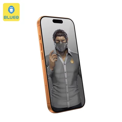 محافظ صفحه نمایش گلس آیفون 18 پرو مکس و 17 پرو مکس و 16 پرو مکس شفاف بلوئو DUSTPROOF iPhone 18 Pro Max /17 Pro Max /16 Pro Max