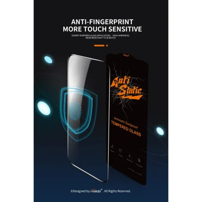 محافظ صفحه نمایش گلس آیفون 12 و 12 پرو شفاف آنتی استاتیک شیشه ای میوتبل iPhone 12/12 Pro