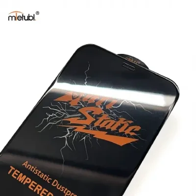 محافظ صفحه نمایش گلس آیفون 12 نرمال و 12 پرو شفاف آنتی استاتیک شیشه ای میوتبل iPhone 12/12 Pro