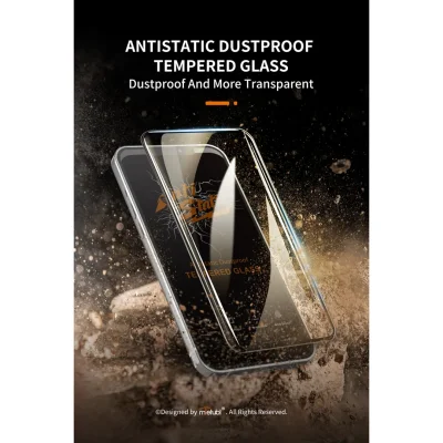 محافظ صفحه نمایش گلس آیفون 12 و 12 پرو شفاف آنتی استاتیک شیشه ای میوتبل iPhone 12/12 Pro