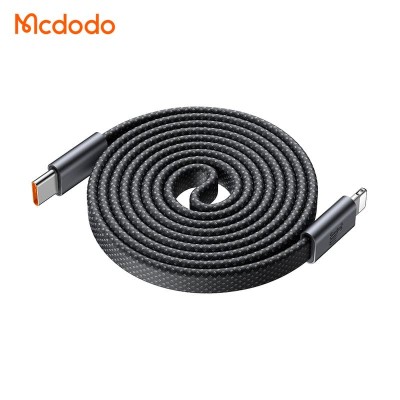 کابل تبدیل تایپ سی به لایتنینگ بدنه آهنربایی مک دودو مدل Mcdodo Lightning 36W CA-9910 طول 1 متر