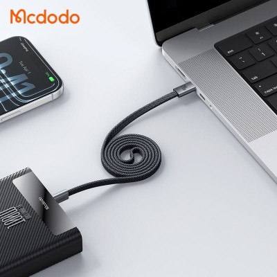 کابل شارژ تایپ سی 240 وات بدنه مگنتی مک دودو Mcdodo PD CA-9900 طول 1.2 متر