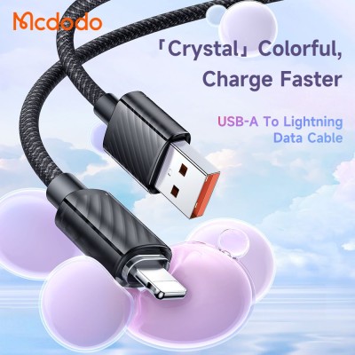 کابل تبدیل USB به لایتنینگ مک دودو مدل Mcdodo Lightning 3A CA-364 طول 1.2 متر
