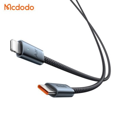 کابل تبدیل تایپ سی به لایتنینگ 36 وات مک دودو مدل Mcdodo Lightning 36W CA-778 طول 1.2 متر