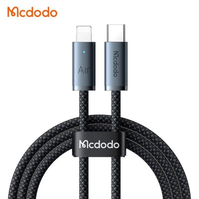 کابل تبدیل تایپ سی به لایتنینگ 36 وات مک دودو مدل Mcdodo Lightning 36W CA-778 طول 1.2 متر