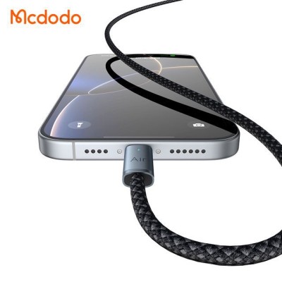 کابل تبدیل تایپ سی به لایتنینگ 36 وات مک دودو مدل Mcdodo Lightning 36W CA-778 طول 1.2 متر