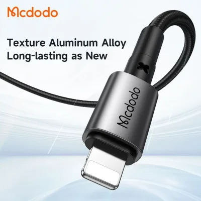 کابل تبدیل تایپ سی به لایتنینگ مک دودو مدل Mcdodo Lightning 36W CA-2851 طول 1.8 متر