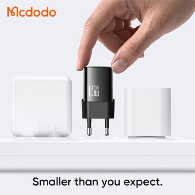 شارژر 65 وات سوپر فست شارژ مک دودو Mcdodo Nano 65W GaN Mini CH-826