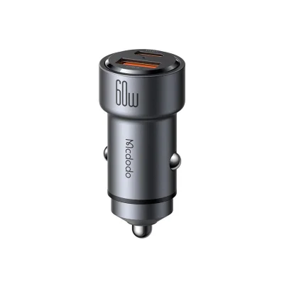 شارژر فندکی فست شارژ 60 وات 2 پورت مک دودو مدل NeoEco 60W CC-8210