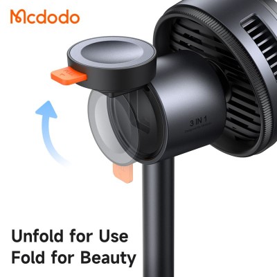 استند شارژر وایرلس مگ سیف و فن خنک کننده 3 کاره مک دودو Mcdodo CH-6170